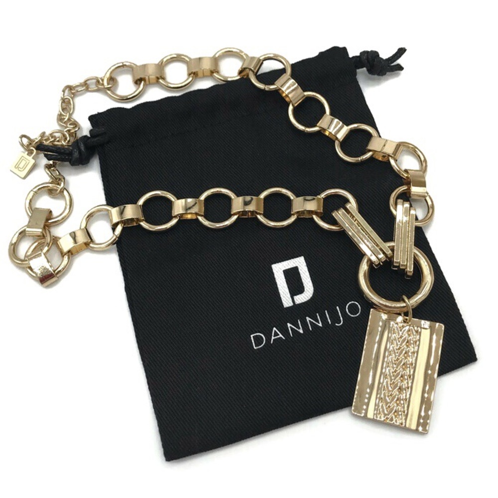 Dannijo Elisa Gold Tone Pendant Necklace Rachel Zoe Box Of Style